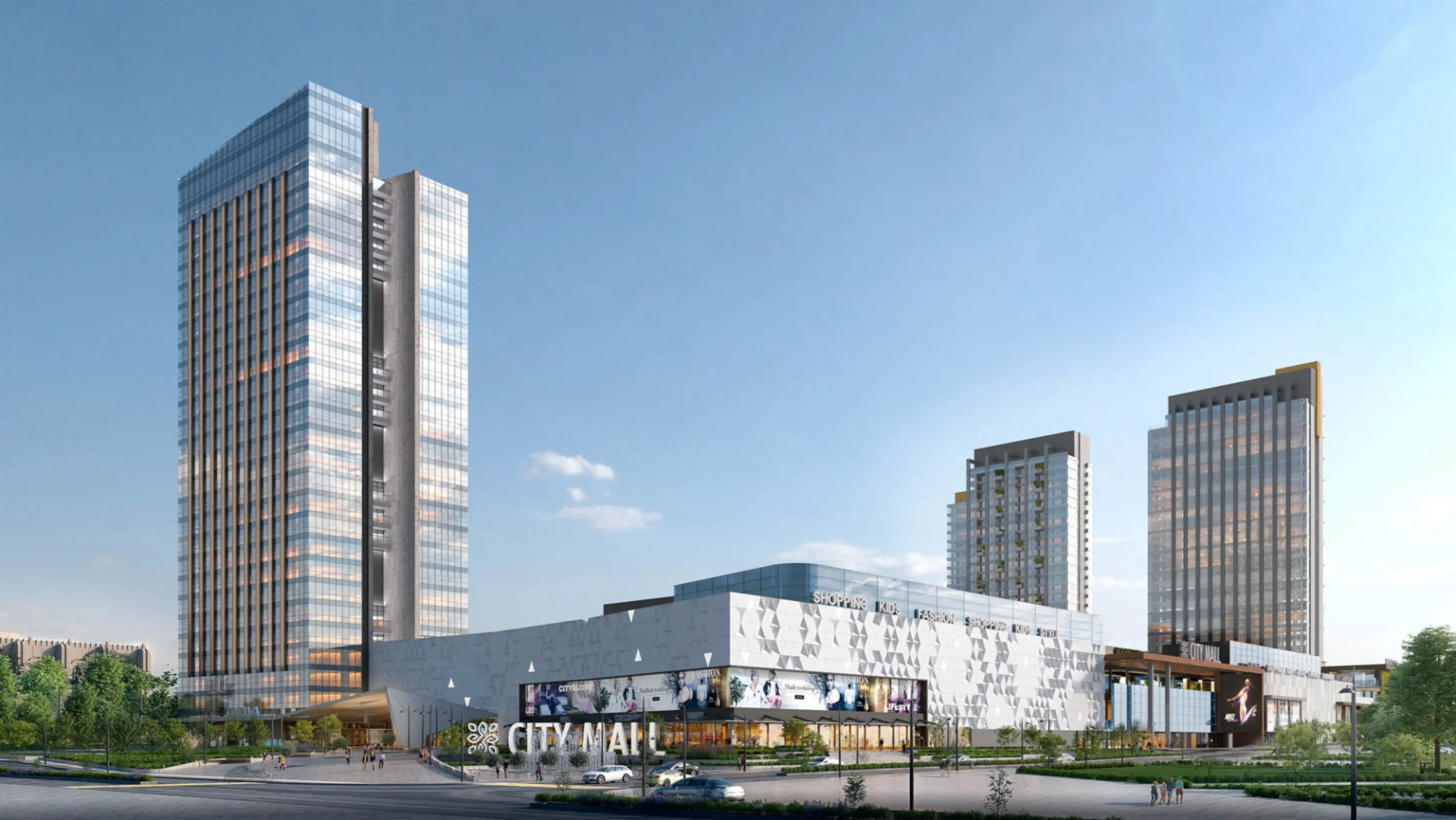 city mall